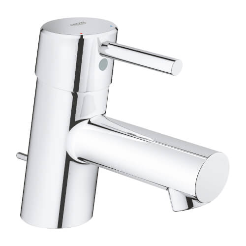 Concetto Single Hole Single Handle XS-Size Bathroom Faucet, 1.2 GPM (StarLight Chrome)
