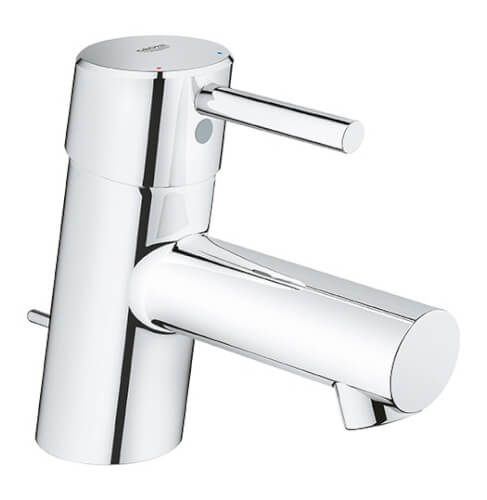Concetto Single Hole Single Handle XS-Size Bathroom Faucet, 1.2 GPM (StarLight Chrome)