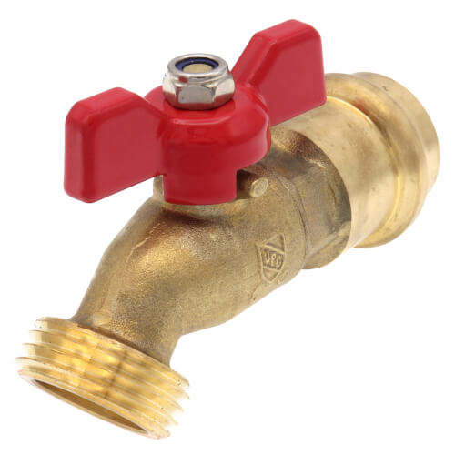 3/4" Press-Fit Boiler Drain