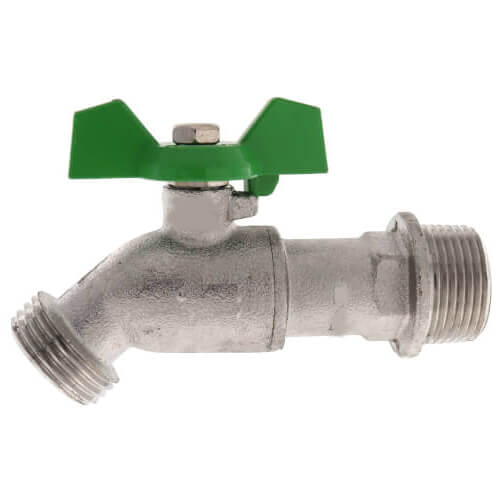 3/4" Chrome Plated Boiler Drain w/ T-Handle (Lead Free)