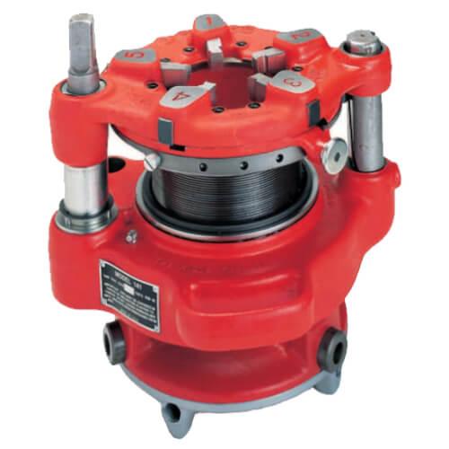 Model 141, 2-1/2 to 4" NPT Receding Geared Threader with High-Speed Dies