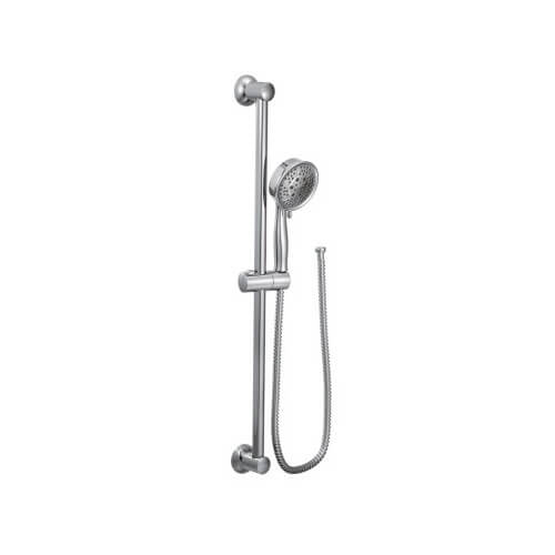 Eco-Performance 4-Function Massaging Hand Shower w/ Slide Bar