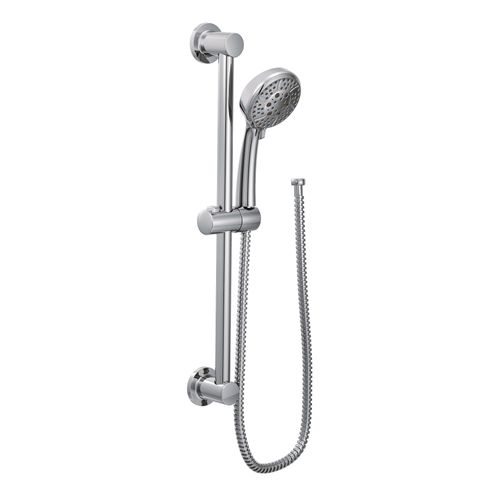 Chrome Traditional 4 Function Eco-performance Handheld Shower w/ 30" Slide Bar 1.75 Gpm