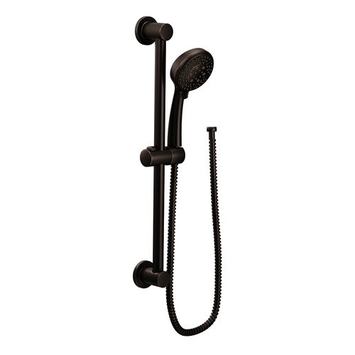Oil Rubbed Bronze Traditional 4 Function Eco-performance Handheld Shower w/ 30" Slide Bar 1.75 Gpm