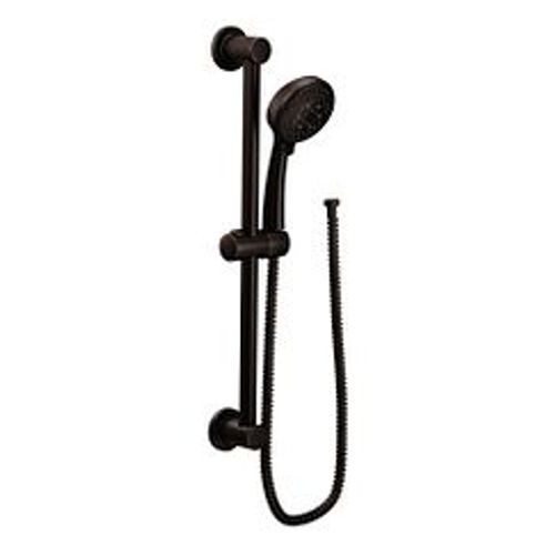 Oil Rubbed Bronze Traditional 4 Function Eco-performance Handheld Shower w/ 30" Slide Bar 1.75 Gpm
