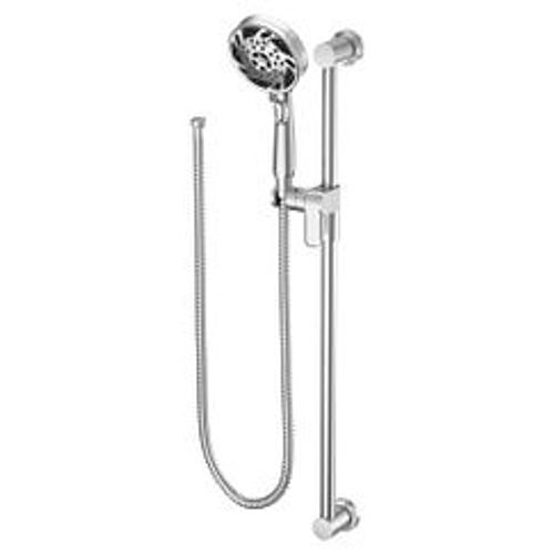 Chrome 5 Function Eco-performance Handheld Shower w/ 30" Slide Bar 1.75 Gpm, 3670ep
