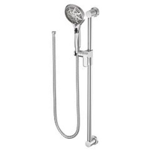 Chrome 5 Function Eco-performance Handheld Shower w/ 30" Slide Bar 1.75 Gpm, 3671ep