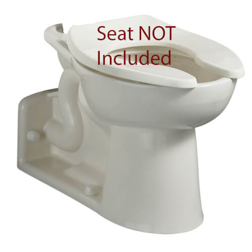 Priolo 1.1/1.28/1.6 gpf (4.2 - 6.0 Lpf) Chair Height Top Spud Back Outlet Elongated EverClean Toilet Bowl Only (White) 2 Priolo 1.1/1.28/1.6 gpf (4.2 - 6.0 Lpf) Chair Height Top Spud Back Outlet Elongated EverClean Toilet Bowl Only (White)