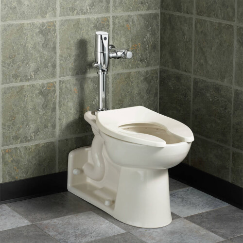 Priolo 1.1/1.28/1.6 gpf (4.2 - 6.0 Lpf) Chair Height Top Spud Back Outlet Elongated EverClean Toilet Bowl Only (White) 3 Priolo 1.1/1.28/1.6 gpf (4.2 - 6.0 Lpf) Chair Height Top Spud Back Outlet Elongated EverClean Toilet Bowl Only (White)