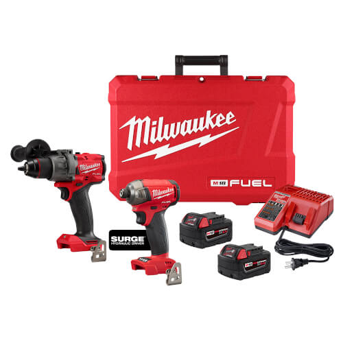 M18 FUEL 2-Tool Combo Kit (Hammer Drill/Driver & Hydraulic Driver)