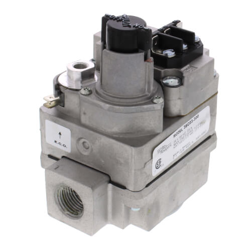 1/2" X 3/4" Gas Valve, 24 VAC