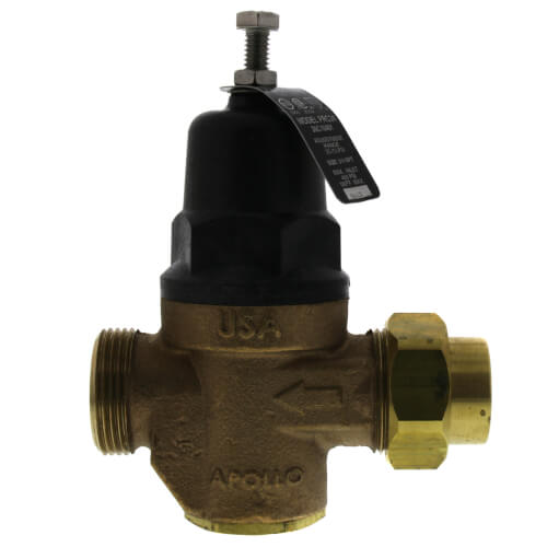 3/4" Single Union NPT x NPT Pressure Reducing Valve