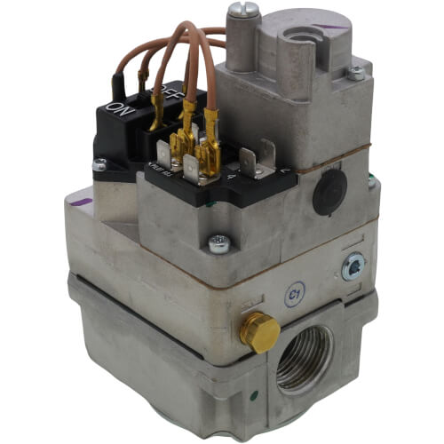 3/4" X 3/4" Gas Valve, 24 VAC, 0.9" Step