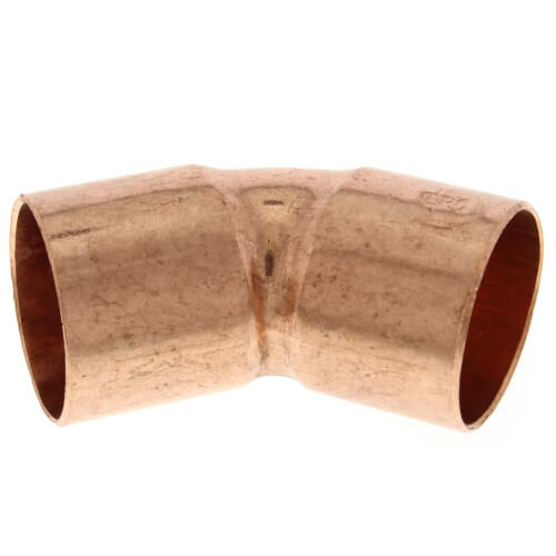 1-1/8" OD ACR Copper 45° Elbow
