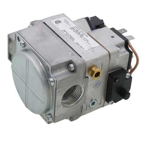 3/4" Gas Valve, 24 VAC, Redundant (Pilot) Valve, Fast Opening, LP Kit, One 24'' Lead With Barrel And 1/4'' Connectors