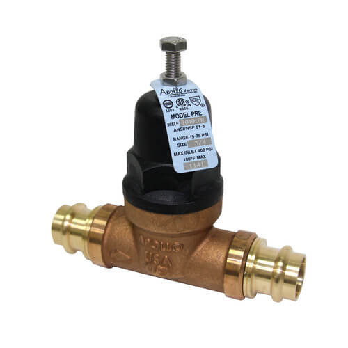 1-1/2" Single Union FNPT Pressure Reducing Valve
