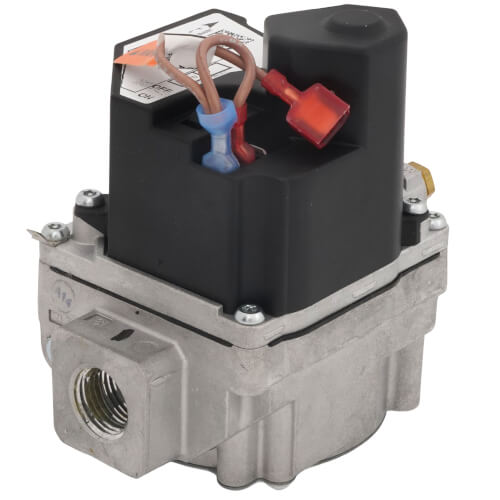1/2" X 3/4" Gas Valve, 24 VAC, Proven Pilot Valve, Fast Open, Electric On/Off Switch