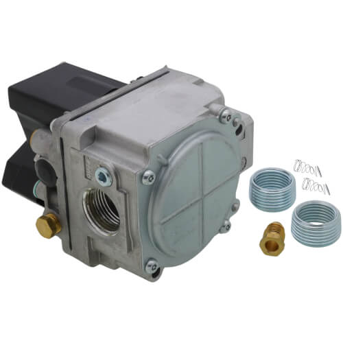 3/4" 36H Two-Stage Gas Valve, Reducer Bushings (Two 3/4-inch to 1/2-inch), 24V, Natural Gas (Includes LP Conversion Kit)
