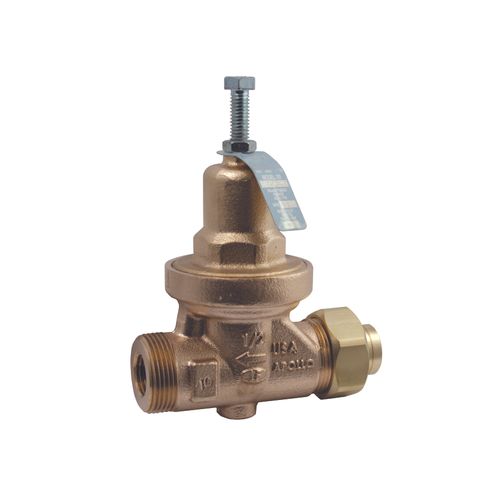 1" Union FNPT x FNPT Water Pressure Reducing Valve (25-75 psig) 36LF10501