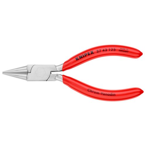5" Electronics Gripping Pliers w/ Round-Pointed Tips (Chrome-Plated)