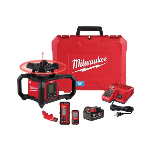 M18 Dual Slope Rotary Laser Level Kit w/ Receiver & Remote