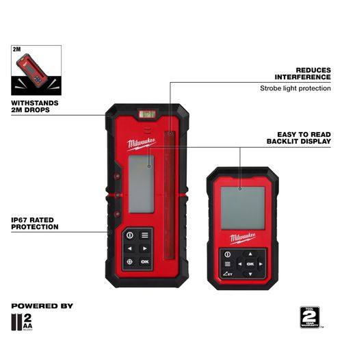 M18 Dual Slope Rotary Laser Level Kit w/ Receiver & Remote 8 M18 Dual Slope Rotary Laser Level Kit w/ Receiver & Remote