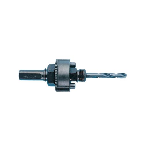 1/2" Shank with 3 Flats, Hole Saw Arbor