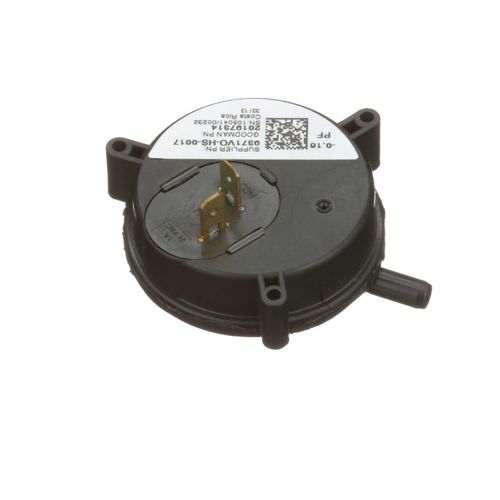 SPST Pressure Switch (-0.16" WC), 20197314