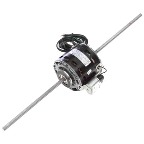 5" 2-Speed Double Shaft Fan/Blower Motor Less Base (115V, 1100 RPM, 1/30 HP)