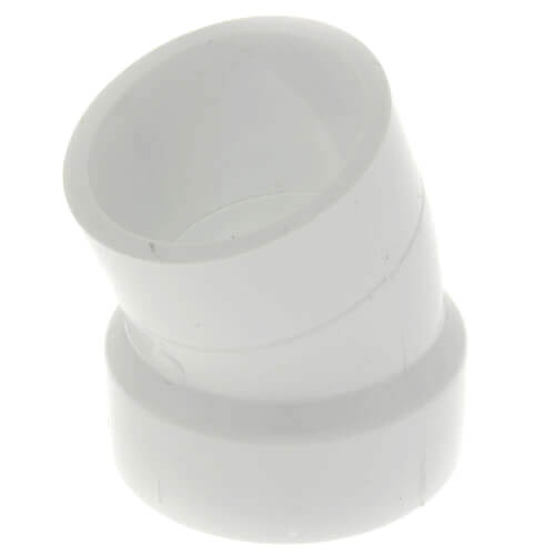 10" PVC DWV 22.5Â° Street Elbow