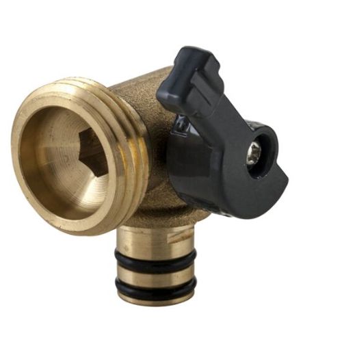 Moda Washing Machine Outlet Box Hot Valve Top (Black Handle)