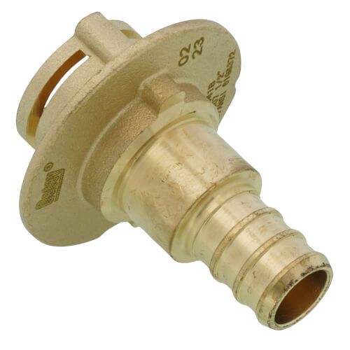 Moda 1/2" PEX Crimp Brass Tailpiece Adapter
