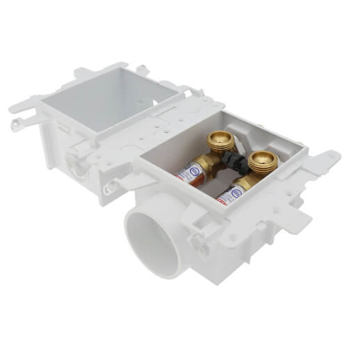 Moda CPVC (Male) Washing Machine Outlet Box w/ Water Hammer Arrestor (Contractor Pack) 3 Moda CPVC (Male) Washing Machine Outlet Box w/ Water Hammer Arrestor (Contractor Pack)