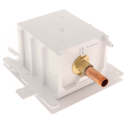 MODA Sweat Ice Maker Outlet Box, 1/4 Turn, Standard Pack 2 MODA Sweat Ice Maker Outlet Box, 1/4 Turn, Standard Pack