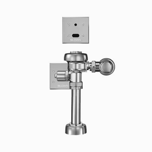111 ES-S Exposed Sensor Hardwired Water Closet Flushometer, Dual-Filtered Fixed Bypass (1.28 GPF/4.8 LPF)