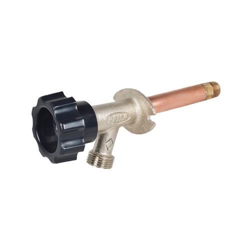 378D 14" Wall Hydrant, 1/2" MPT x 1/2" Sweat, Gray Handle - Diamond
