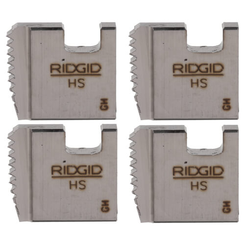 1/2" 12-R NPT High Speed Threading Dies (Set of 4)