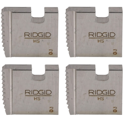 2" 12-R NPT High Speed Threading Dies (Set of 4)