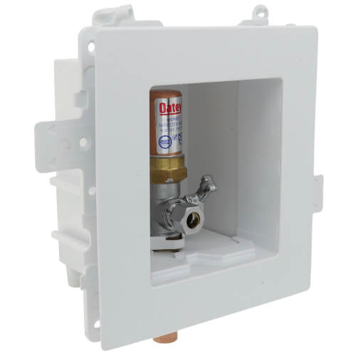 Moda 3/8" Sweat 1-Valve Toilet/Dishwasher Supply Box w/ Water Hammer Arrestor