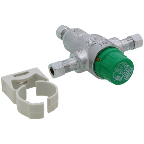 3/8" Thermostatic Mixing Valve, Lead Free (Compression) 3 3/8" Thermostatic Mixing Valve, Lead Free (Compression)