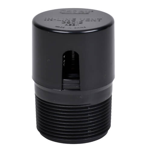 1-1/2" NPT In-Line Air Admittance Vent