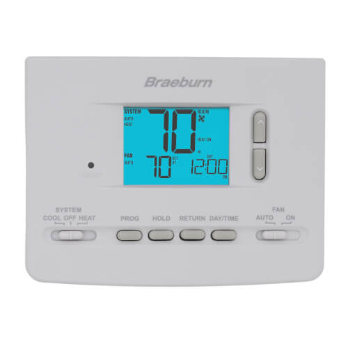 5-2 Day Programmable Thermostat (1 Heat/1 Cool) - Builders Series