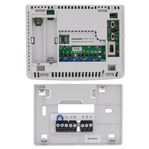 5-2 Day Programmable Thermostat (1 Heat/1 Cool) - Builders Series 4 5-2 Day Programmable Thermostat (1 Heat/1 Cool) - Builders Series
