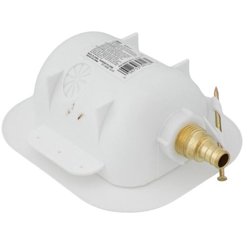 I2K PEX Crimp Ice Maker Outlet Box w/ Water Hammer Arrestor, 1/4 Turn, Low Lead (Contractor Pack)