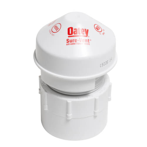 6 DFU Sure-Vent Air Admittance Valve w/ 1-1/2" PVC Schedule 40 Adapter