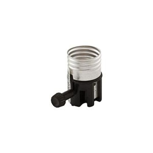 Lampholder, Turn Knob, Medium Base, Phenolic, 3-Way, 2-Circuit, 250V, 250W, Side Wiring 431104, 3925-BOX
