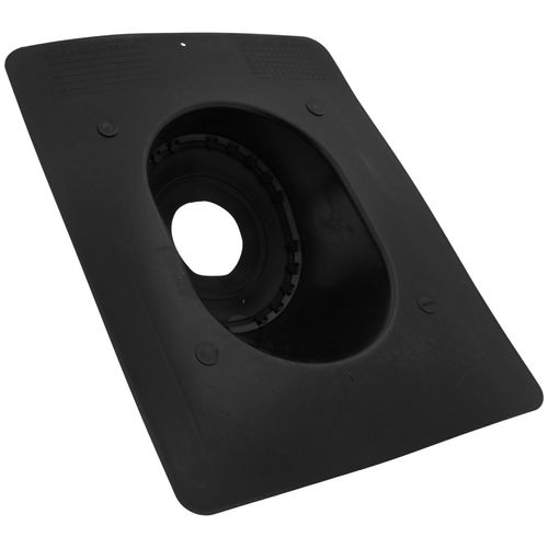 3" - 4" Concentric Vent Termination Roof Flashing - Stretch Fit 2 3" - 4" Concentric Vent Termination Roof Flashing - Stretch Fit