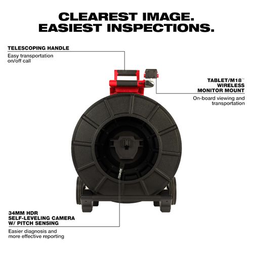 200' Stiff Modular Pipeline Inspection Reel 4 200' Stiff Modular Pipeline Inspection Reel
