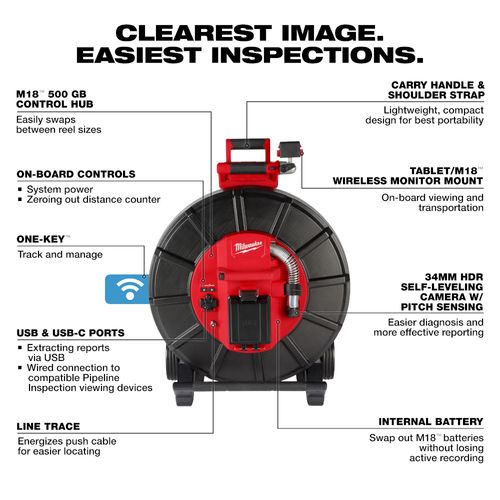 M18 325' Stiff Modular Pipeline Inspection System 4 M18 325' Stiff Modular Pipeline Inspection System