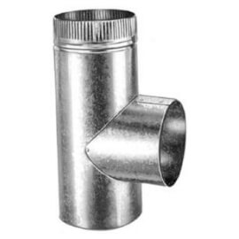 3" 26 Ga Galvanized Tee (2' Length)